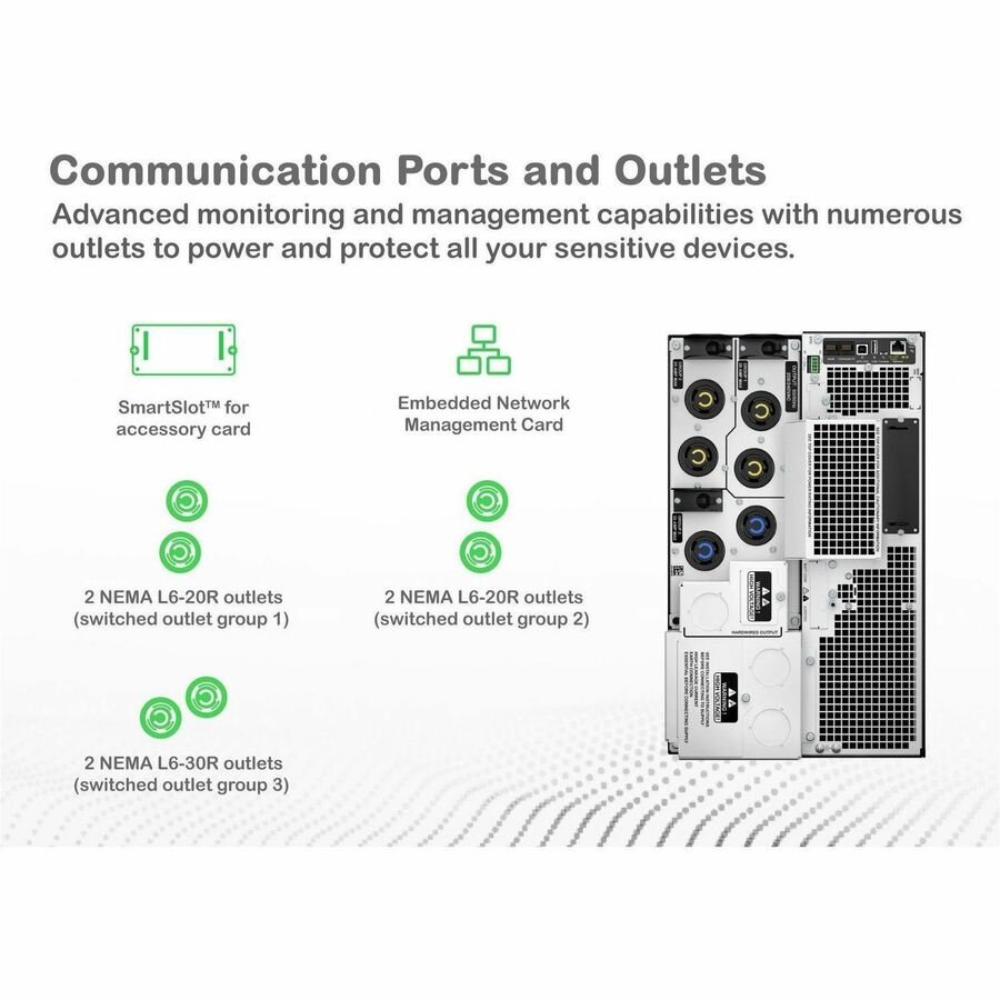 APC Smart-UPS SRT 8000VA 208V - Alternate-Image4
