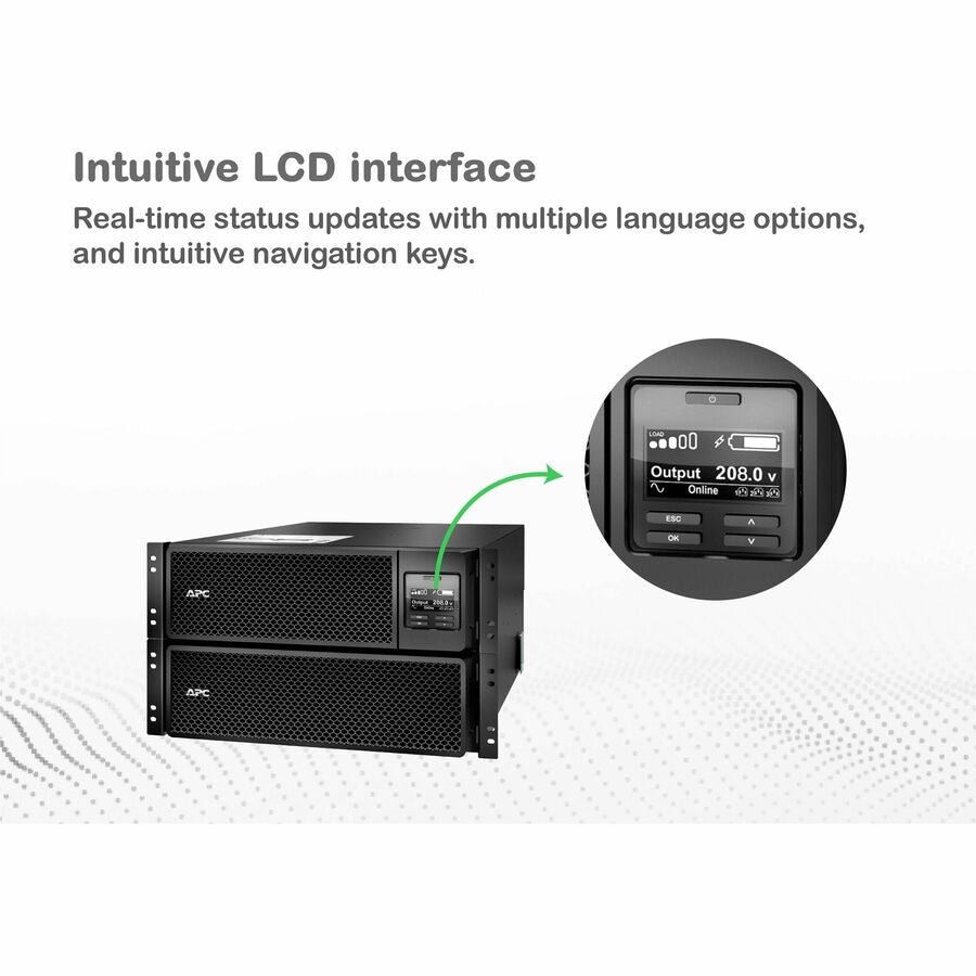 APC Smart-UPS SRT 8000VA RM 208V - Alternate-Image12