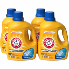 Arm & Hammer Clean Burst Laundry Detergent: Concentrated Liquid for Fresh - Cleaning Supplies