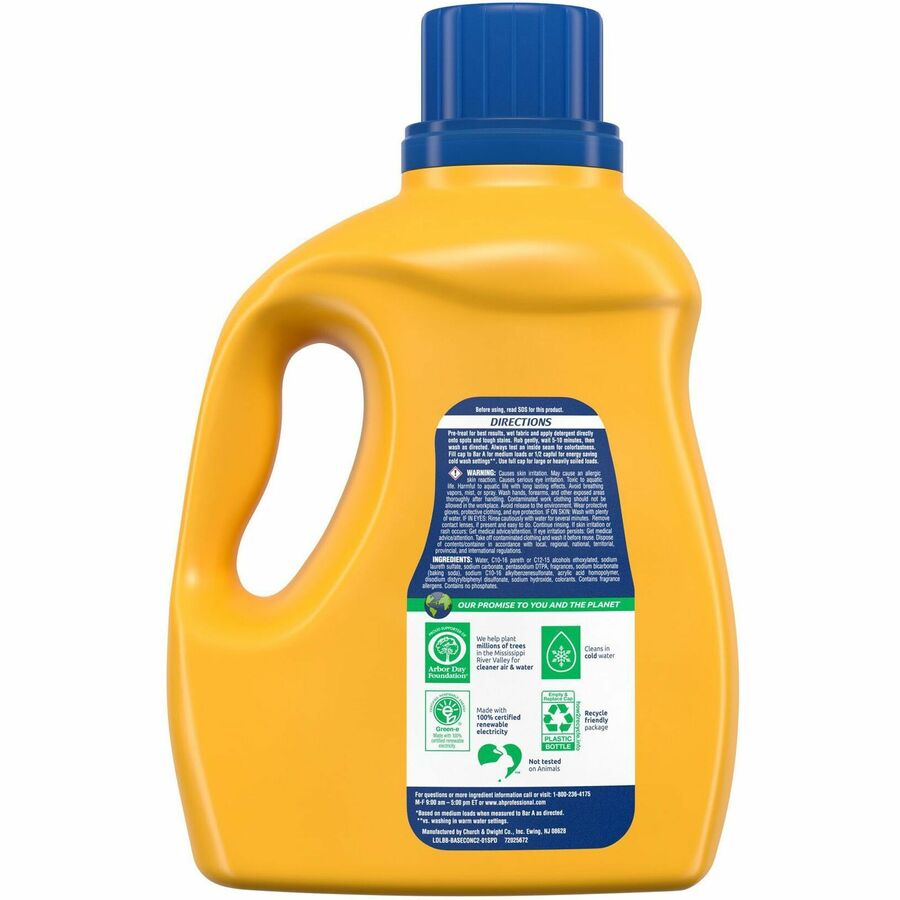 Arm & Hammer Clean Burst Laundry Detergent - Rear