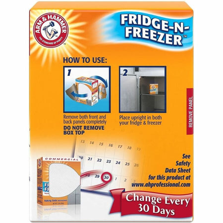 Arm & Hammer Commercial Fridge Odor Absorber - For Refrigerator Restaurant Kitchen - 16 oz (1 lb) - Deodorizers