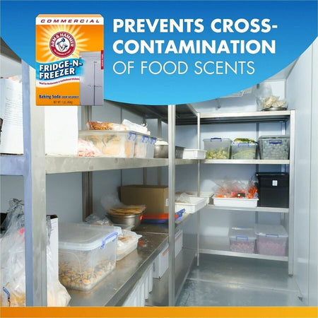 Arm & Hammer Commercial Fridge Odor Absorber - For Refrigerator Restaurant Kitchen - 16 oz (1 lb) - Deodorizers