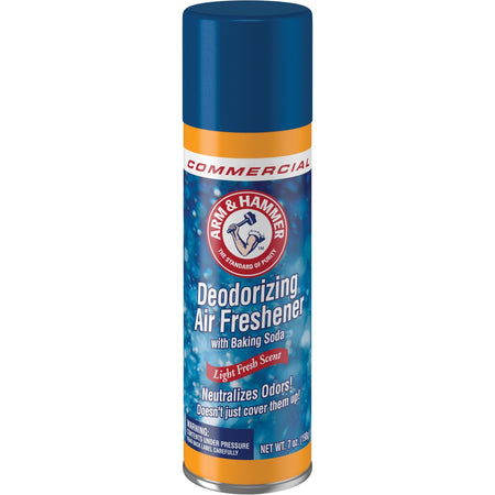 Arm & Hammer Deodorizing Air Freshener Spray - 7 fl oz (0.2 quart) - Light Fresh - Odor Neutralizer - 1 Each