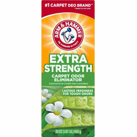 Arm & Hammer Extra-Strength Carpet Odor Eliminator - For - Recommended For: Remover - Deodorize - White - 6 / Carton