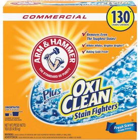 Arm & Hammer OxiClean Powder Detergent - 160 oz - Fade Resistant Orange - Laundry Cleaning Supplies