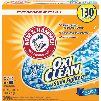 Arm & Hammer OxiClean Powder Detergent - 160 oz - Fade Resistant Orange - Laundry Cleaning Supplies