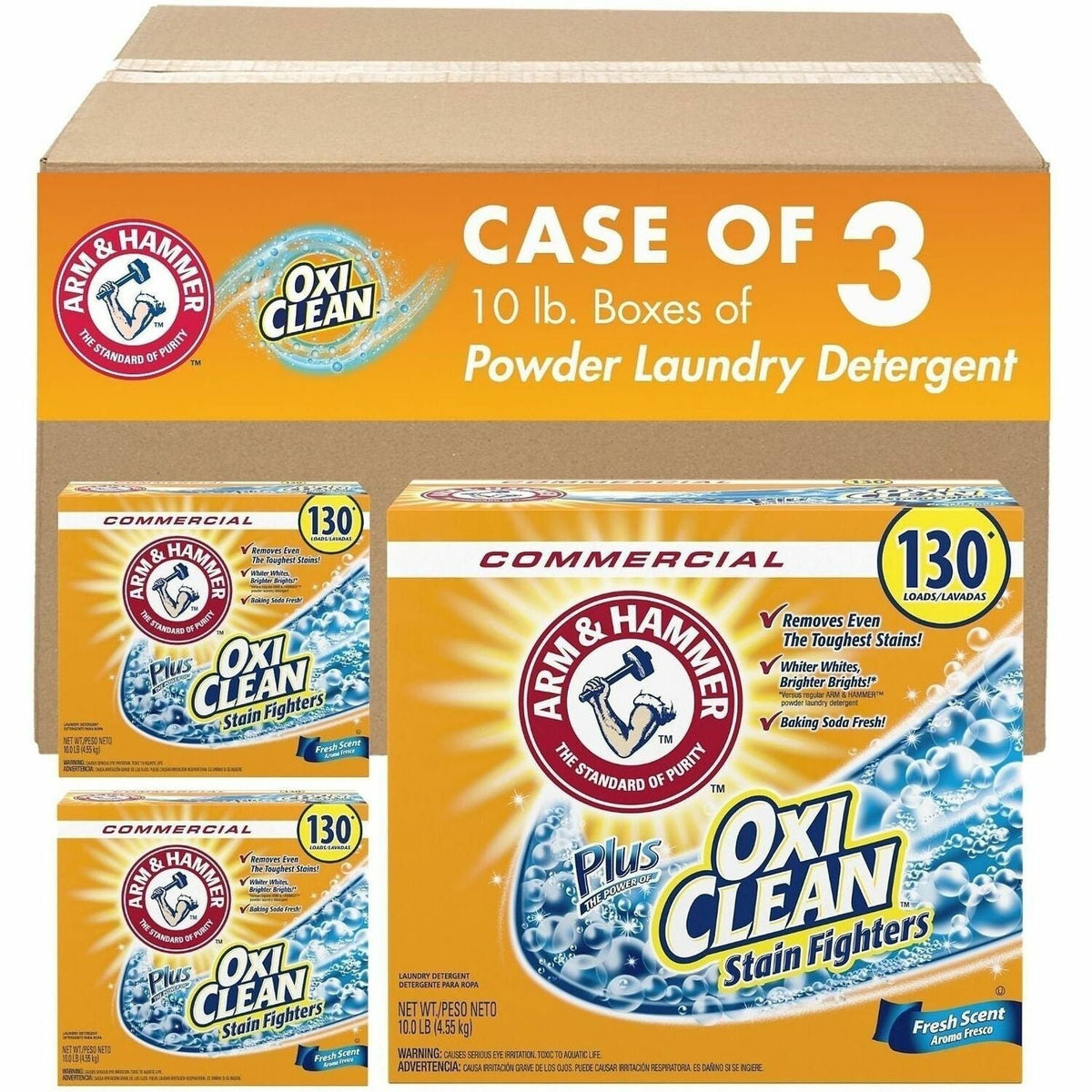 Arm & Hammer Powder Detergent plus OxiClean - 1500