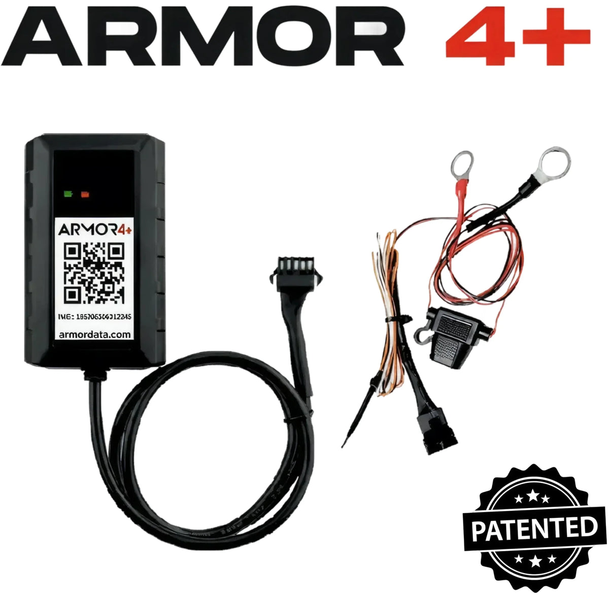 ARMOR 4+™ Connected Asset Monitor, Rugged IoT Power & Runtime Tracker with Global LTE/NB-IoT (6–90 V DC)