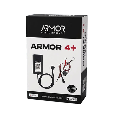 ARMOR 4+™ Connected Asset Monitor, Rugged IoT Power & Runtime Tracker with Global LTE/NB-IoT (6–90 V DC)