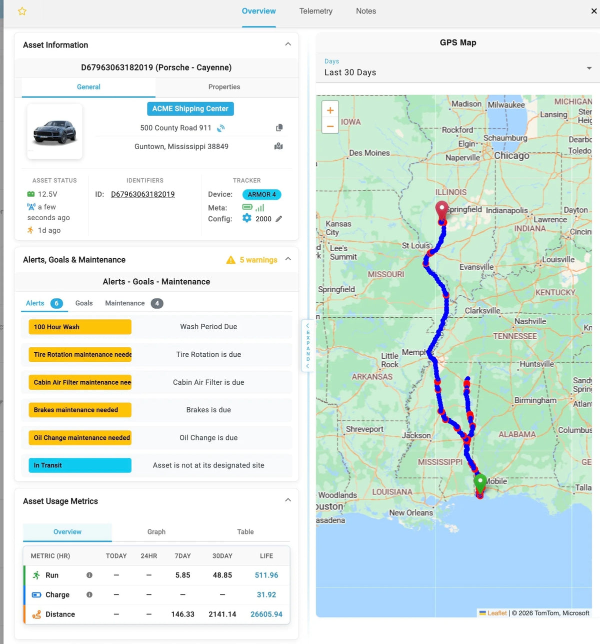 ARMOR 4+™ Connected Asset Monitor, Rugged IoT Power & Runtime Tracker with Global LTE/NB-IoT (6–90 V DC)