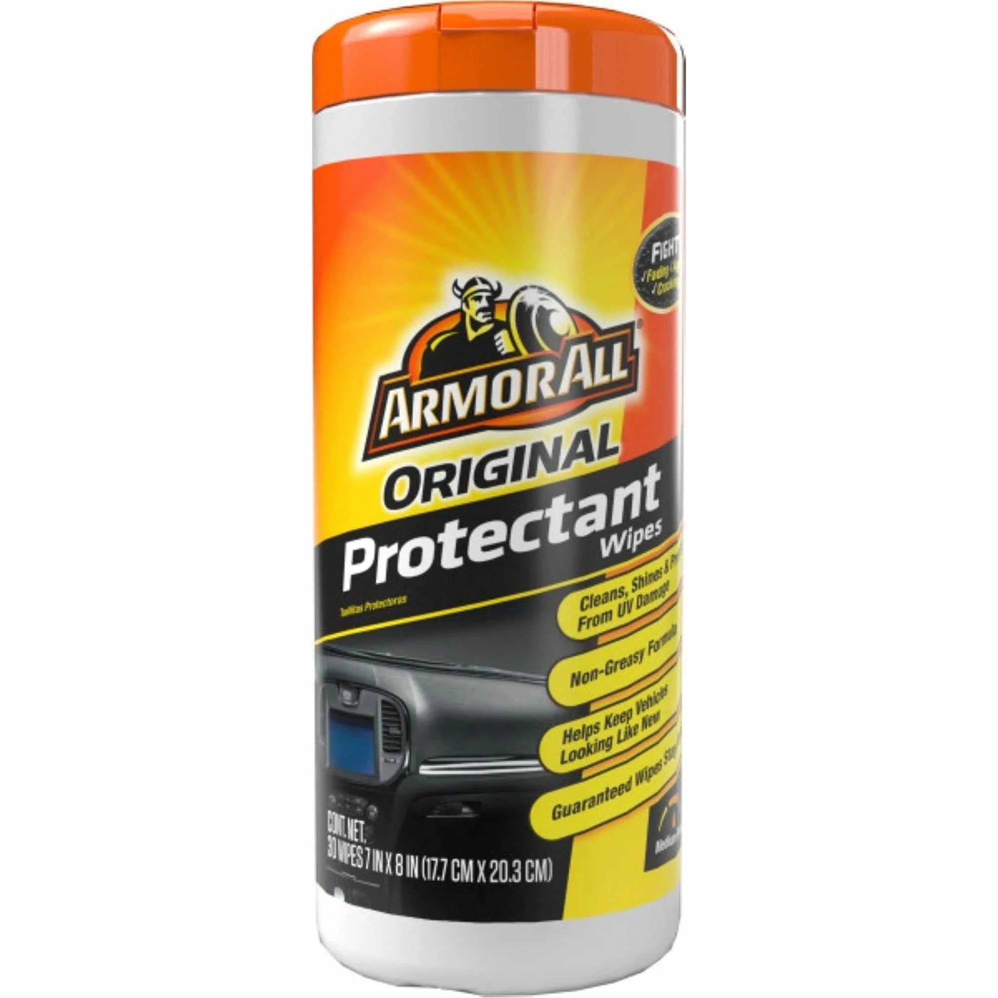 Armor All Car Protectant Wipes: Disposable UV Resistant Lint-free - Sponges Cleaning Pads & Wipers
