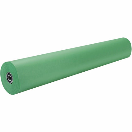 ArtKraft Duo-Finish Kraft Paper: Classroom Project Roll 36’’ x 1000 ft Brite Green - Art Paper Rolls/Tissue