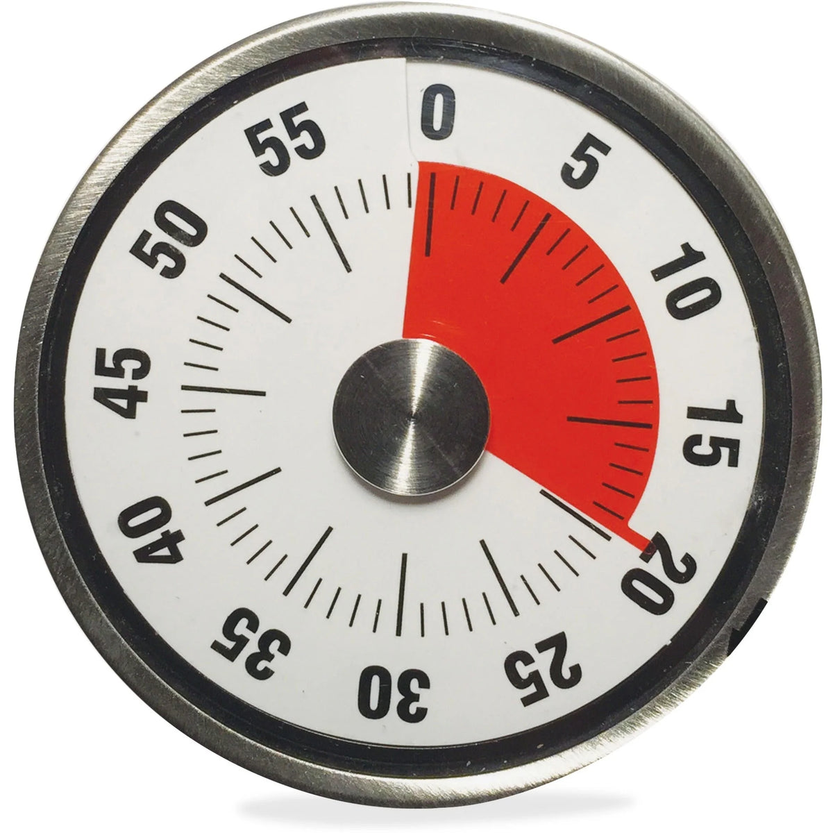 Ashley 3’’ Windup Timer - Desktop Stopwatch for Testing Games Classroom - Pocket Charts & Accessories