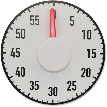 Ashley Magnetic Big Timer: 1 Hour Sports Stopwatch - White/Black - Equipment