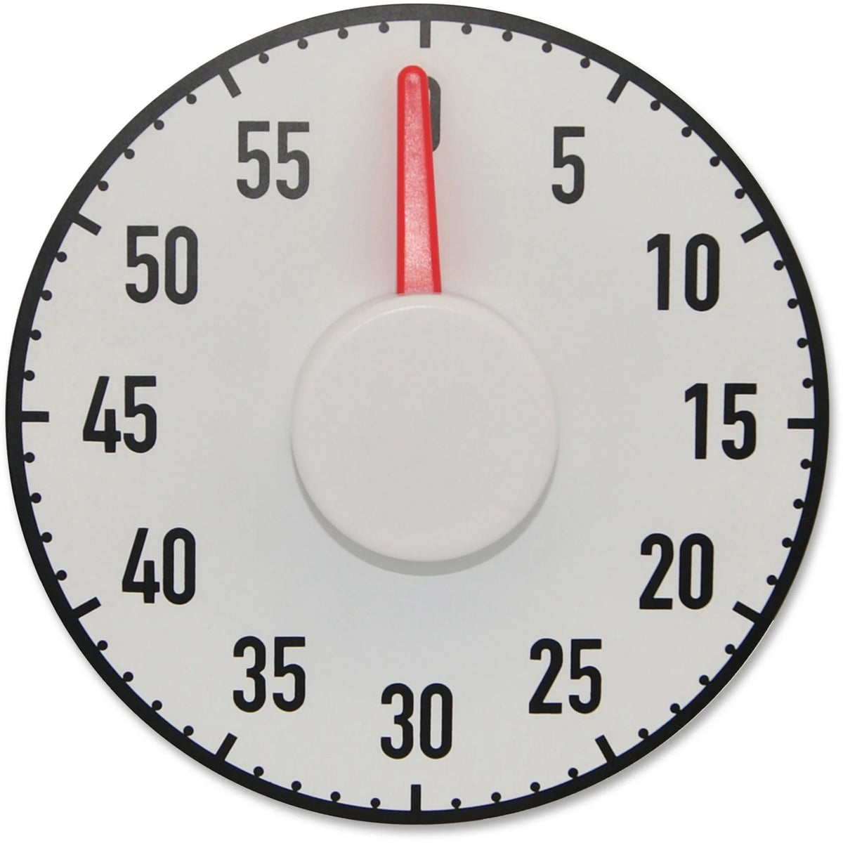 Ashley Magnetic Big Timer: 1 Hour Sports Stopwatch - White/Black - Equipment