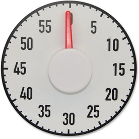 Ashley Magnetic Big Timer: 1 Hour Sports Stopwatch - White/Black - Equipment