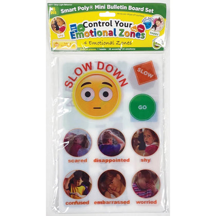 Ashley Smart Poly Stop Light Behavior Set - Skill Learning Tool - Bulletin Board Sets & Trim