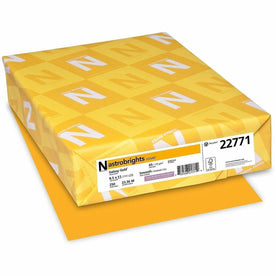 Astrobrights Galaxy Gold Cardstock: Heavyweight Acid-free - 250/Pack - Specialty Paper