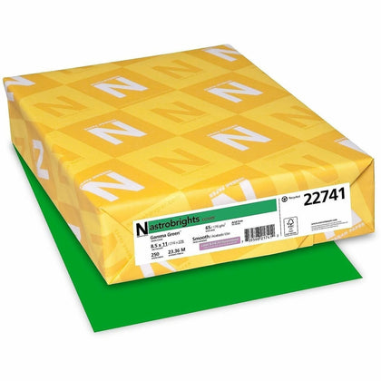 Astrobrights Gamma Green Card Stock: Heavyweight Acid-Free - 250 Sheets - Specialty Paper
