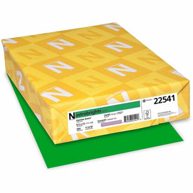 Astrobrights Gamma Green Color Paper: Heavyweight 24 lb Acid-free - 500 Sheets - Copy & Printer Paper