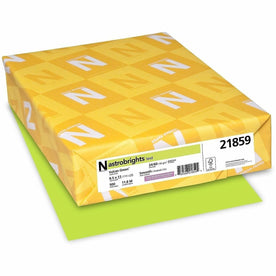 Astrobrights Vulcan Green Copy Paper: 24 lb Acid-Free 8.5’’ x 11’’ 500 Sheets - & Printer Paper