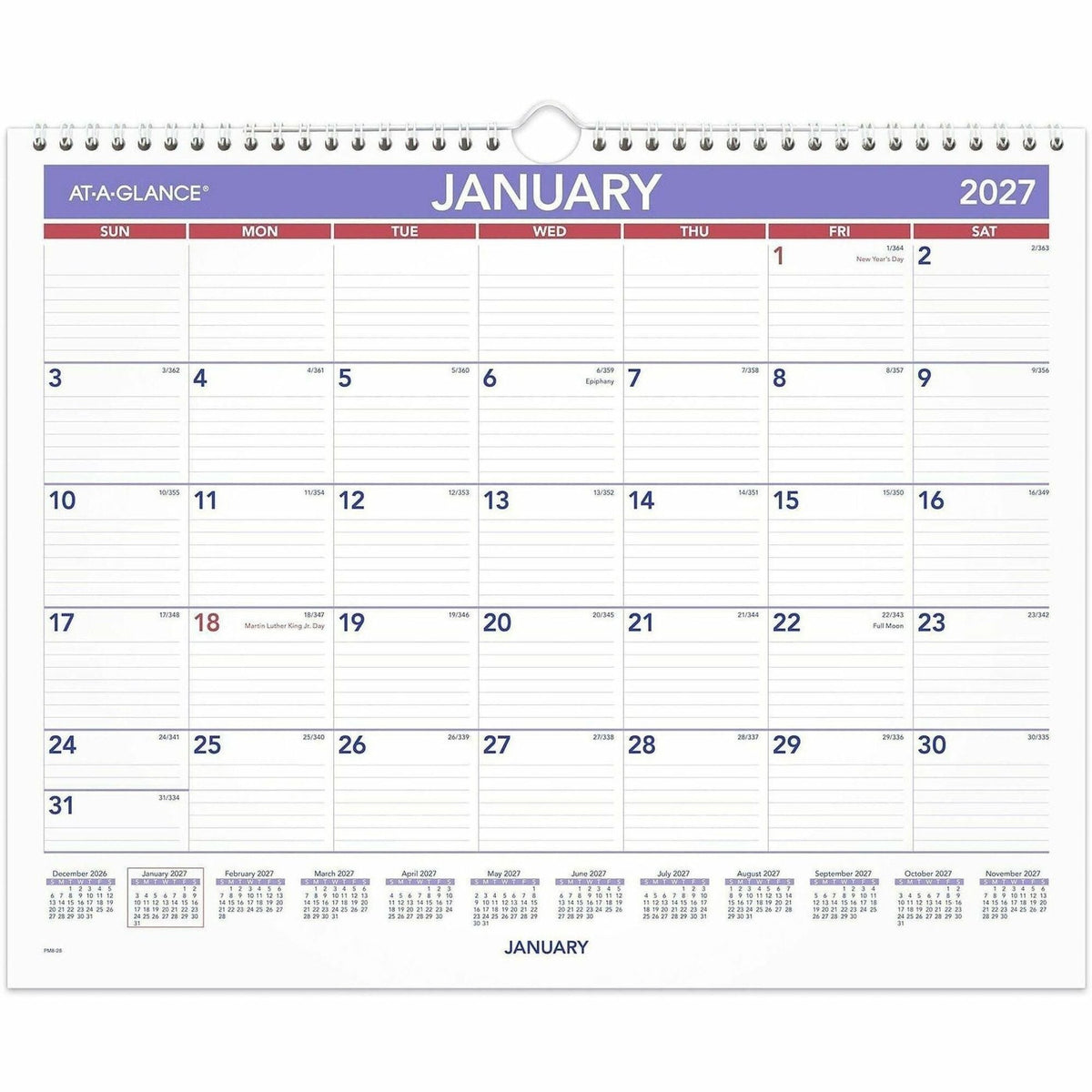 At-A-Glance Wall Calendar - 2000