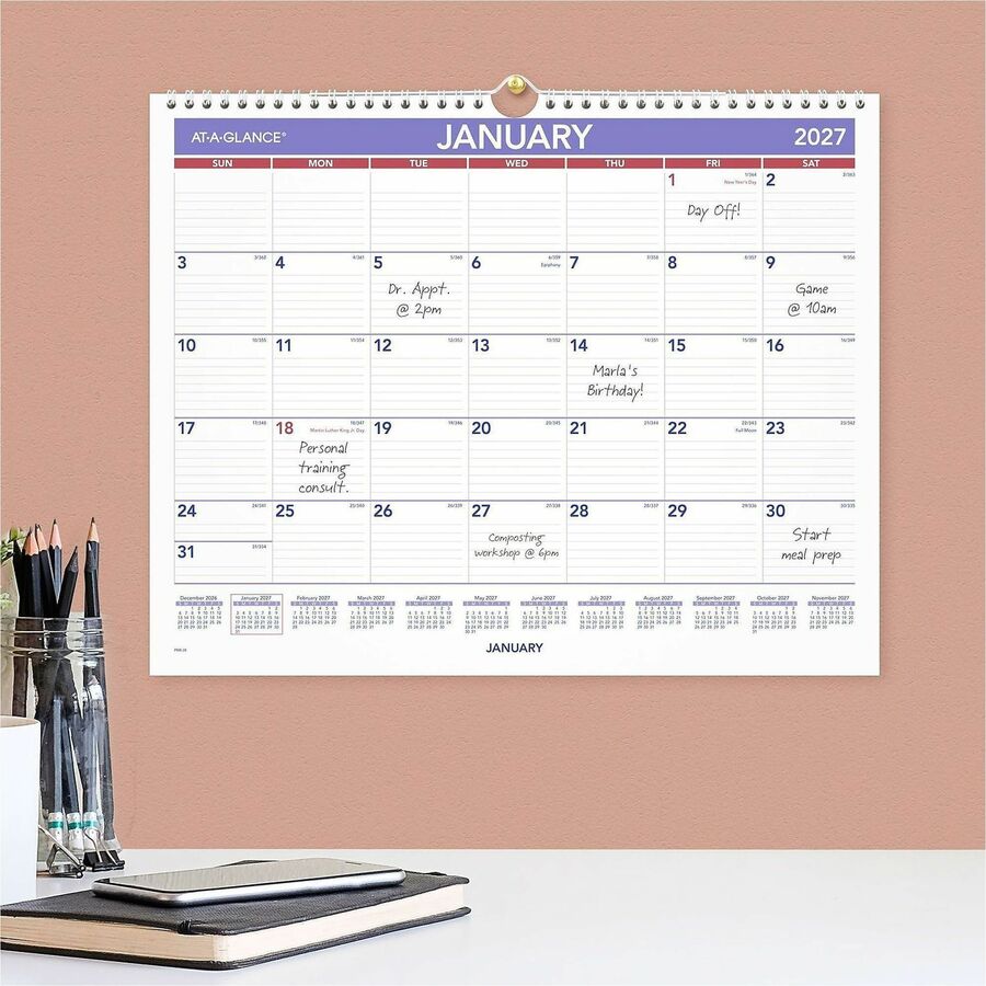 At-A-Glance Wall Calendar - Alternate-Image2