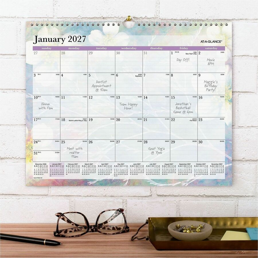 At-A-Glance Dreams Wall Calendar - Alternate-Image1