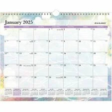 At-A-Glance Dreams Wall Calendar Medium 15’’ x 12’’ Jan–Dec 2026 Single-Page Monthly Layout Julian Dates Wire-Bound