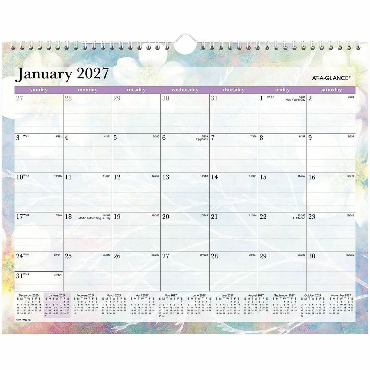At-A-Glance Dreams Wall Calendar - 2000