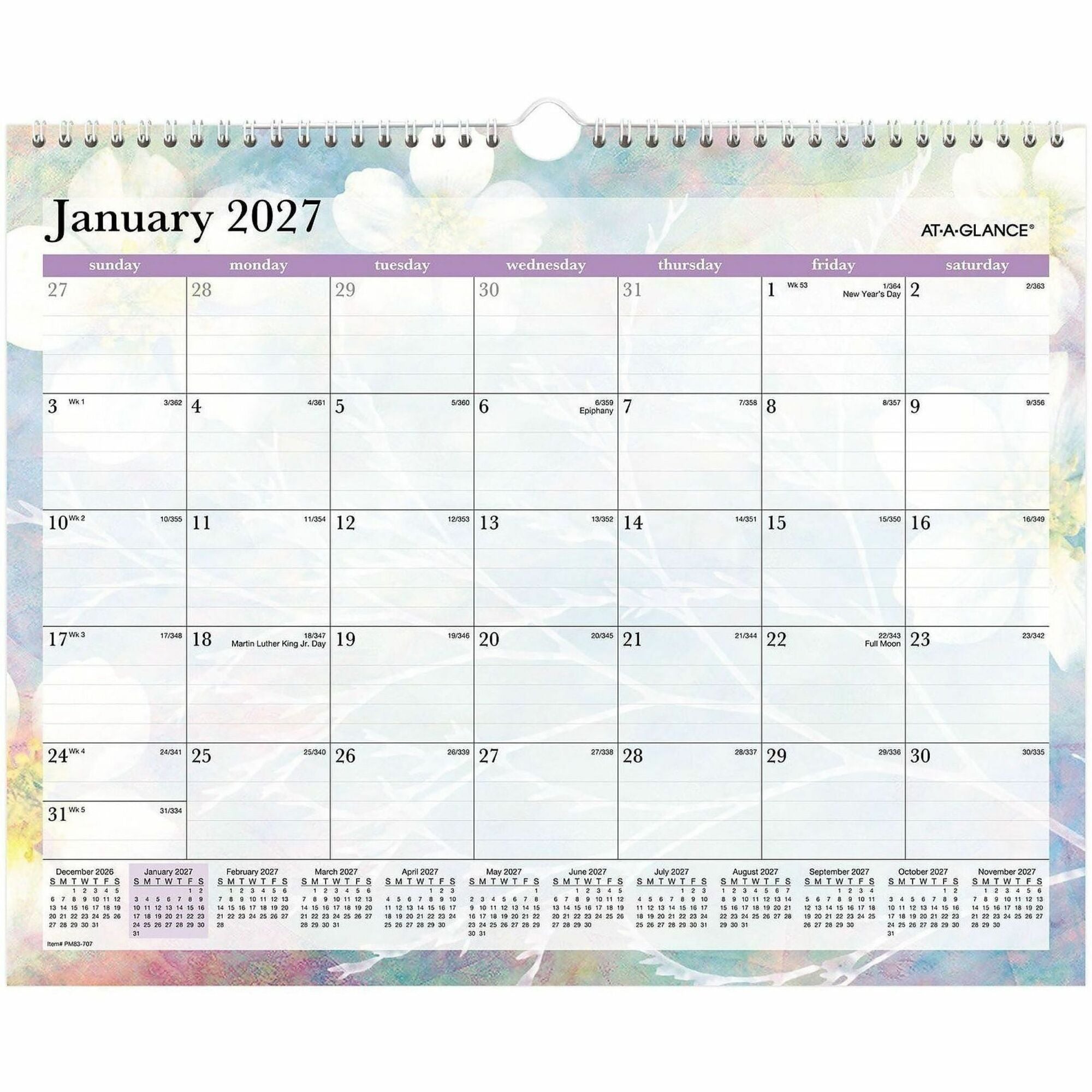 At-A-Glance Dreams Wall Calendar - 2000