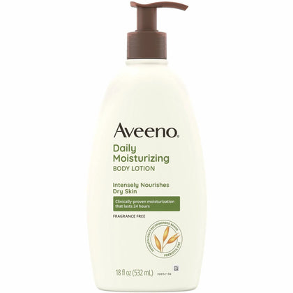 Aveeno Daily Moisturizing Body Lotion: Soothing Oat Formula for Dry Skin - Skin/Body Lotions