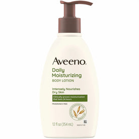 Aveeno® Daily Moisturizing Lotion: 12 fl oz for Dry Sensitive Skin - Skin/Body Lotions