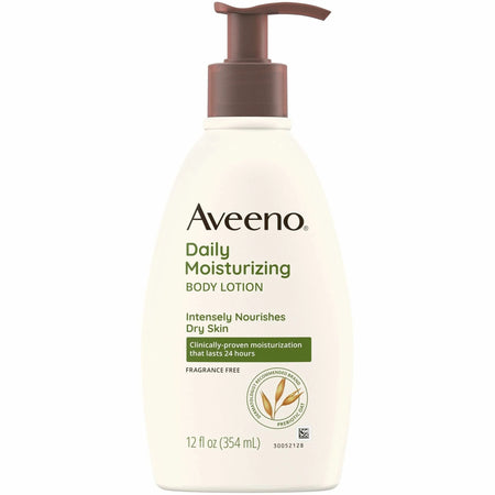 Aveeno® Daily Moisturizing Lotion: 12 fl oz for Dry Sensitive Skin - Skin/Body Lotions
