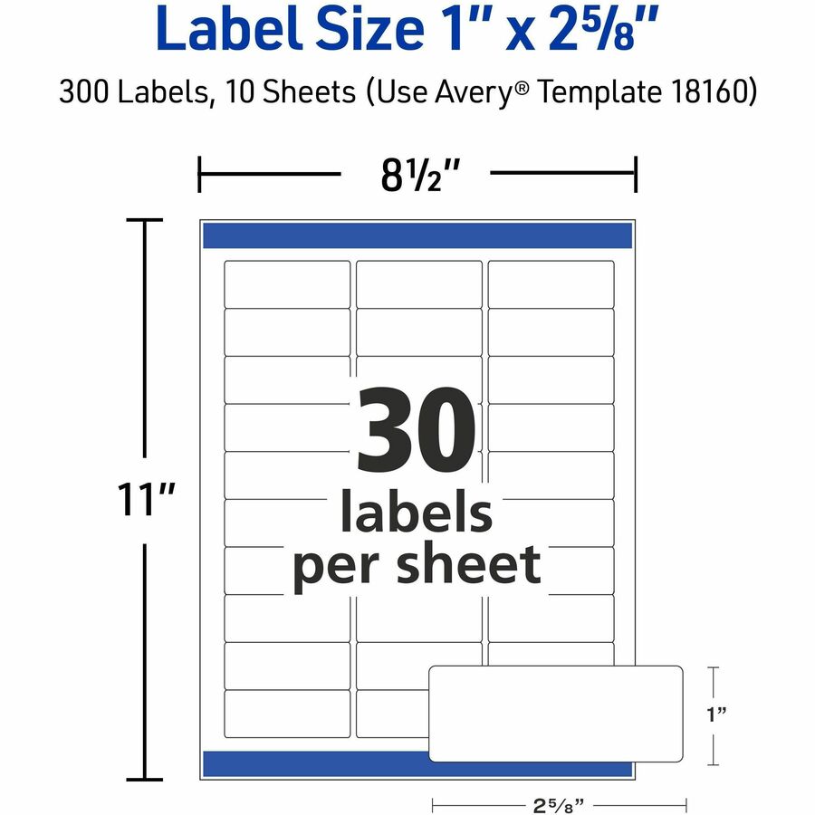 Avery® Easy Peel Address Labels - Sure Feed Technology - Alternate-Image4
