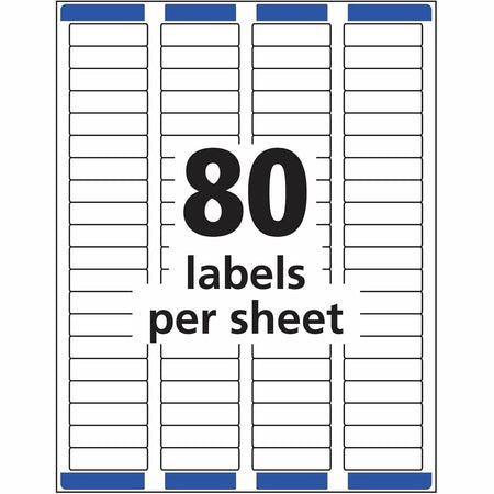 Avery® Easy Peel Return Address Labels, 1/2"x1-3/4" , 800 Labels (18167) - Alternate-Image3