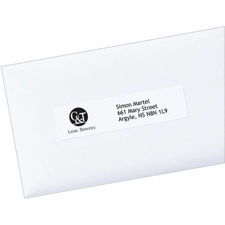 Avery® White Rectangle Labels with Sure Feed Technology - Alternate-Image8