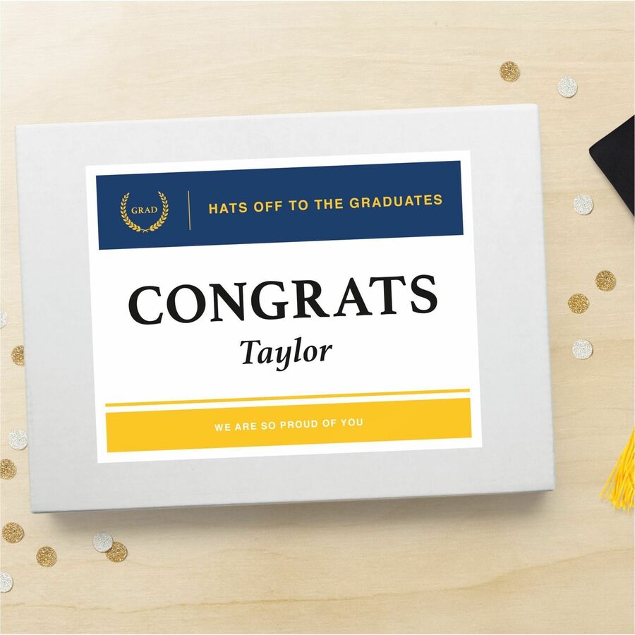 Avery® White Rectangle Labels - Alternate-Image3
