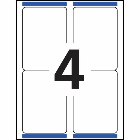 Avery® White Rectangle Labels with Sure Feed Technology - Alternate-Image8