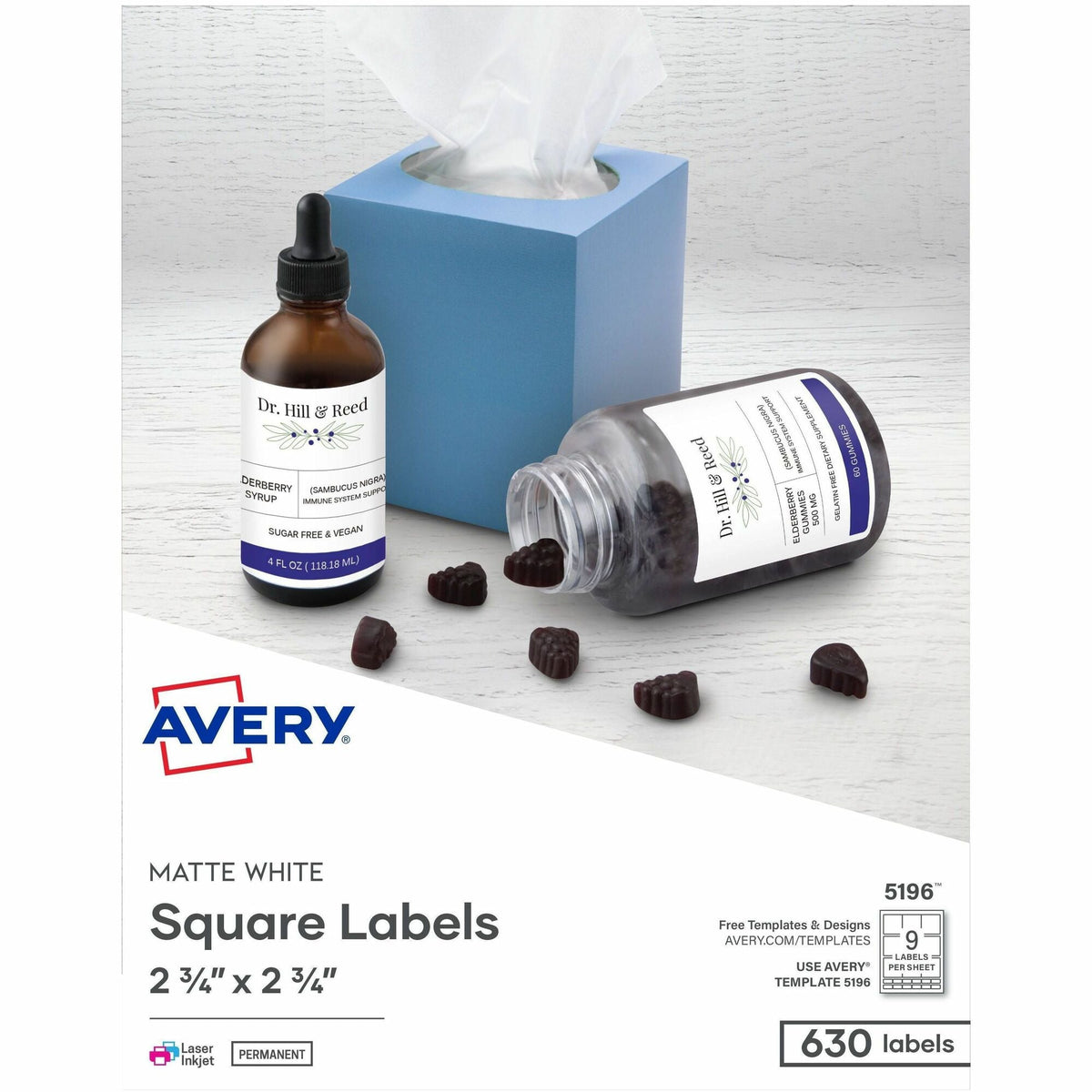 Avery 5196 - Media Labels