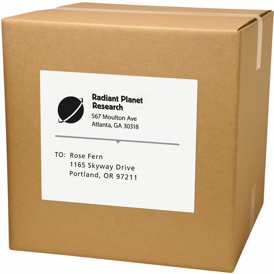 Avery® Shipping Labels for Copiers, 8-1/2" x 11" , 100 Labels (5353) - Alternate-Image1