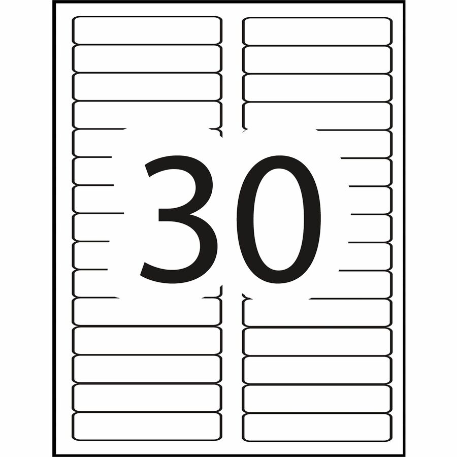 Avery® White Filing Labels - Alternate-Image5