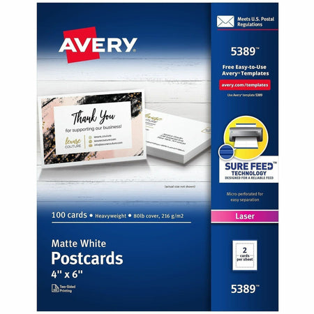 Avery 5389 - Postcards
