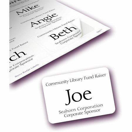 Avery® Flexible Name Badges - Alternate-Image1