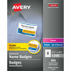 Avery® Flexible Name Badges - 2000