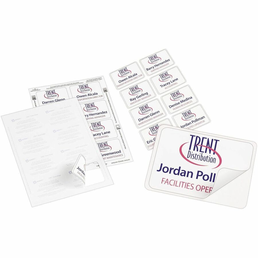 Avery® Flexible Name Badges - Alternate-Image2