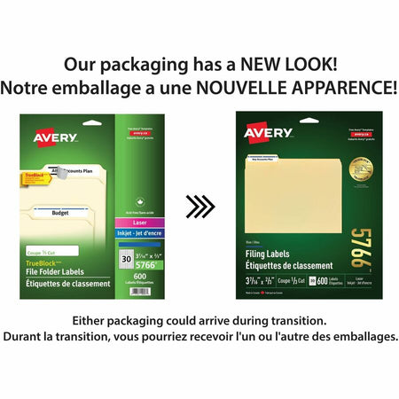 Avery® Blue Filing Labels - Alternate-Image1
