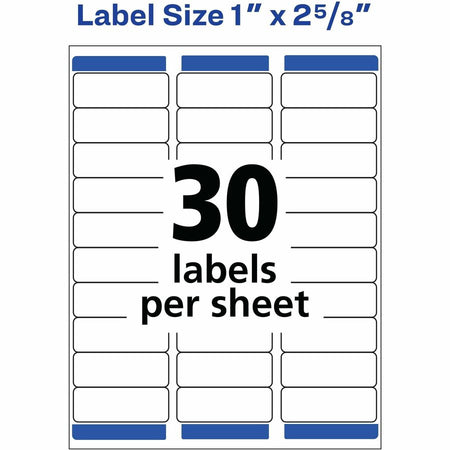 Avery&reg; Removable I.D. Laser/Inkjet Labels - Alternate-Image3