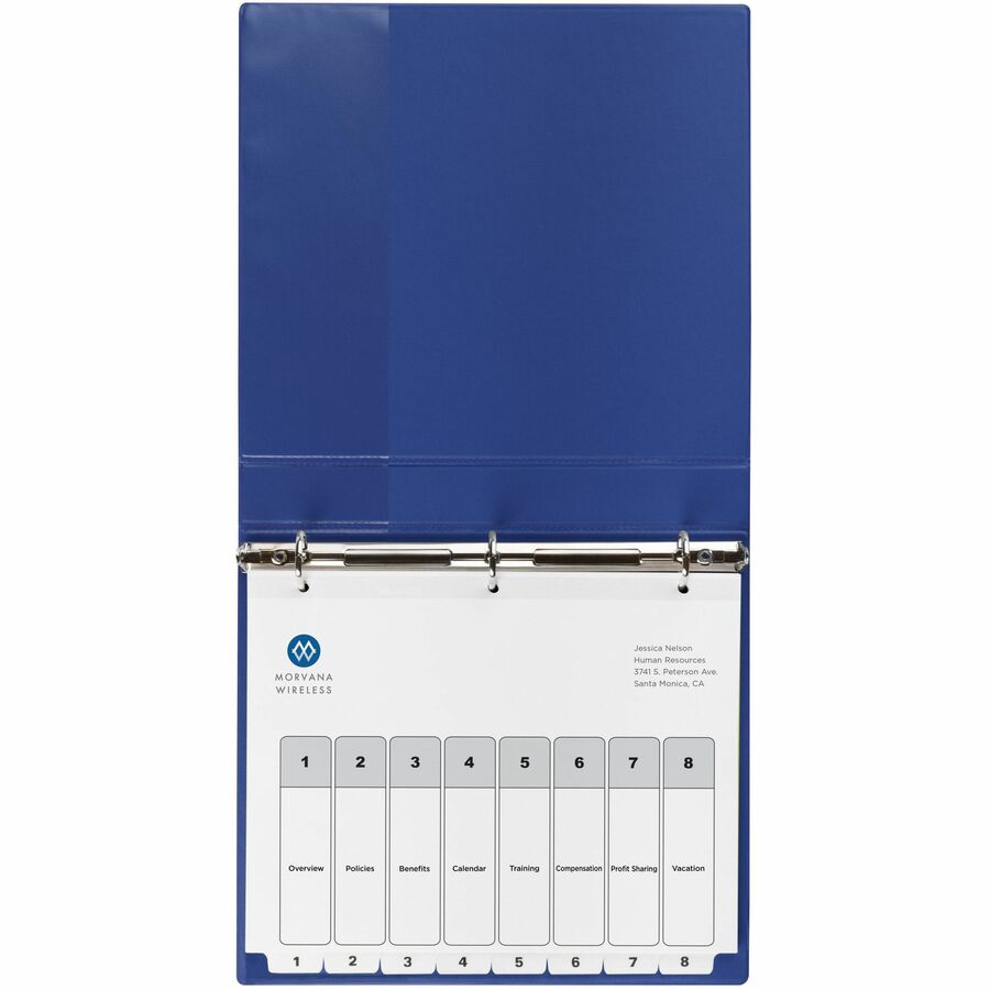 Avery Ready Index 8 Tab Dividers, Customizable TOC, 6 Sets (11822) - Alternate-Image7