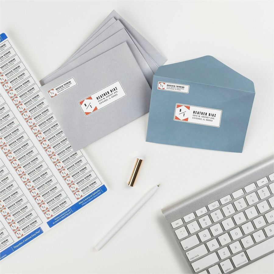 Avery&reg; Easy Peel Return Address Labels, 1/2"x1-3/4" 2,000 Labels (8167) - Alternate-Image5